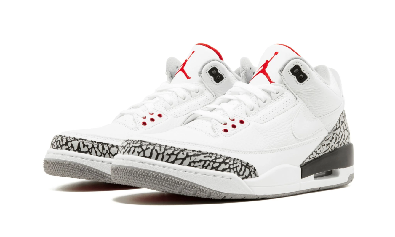 Air Jordan 3 Retro JTH NRG 'White Cement'