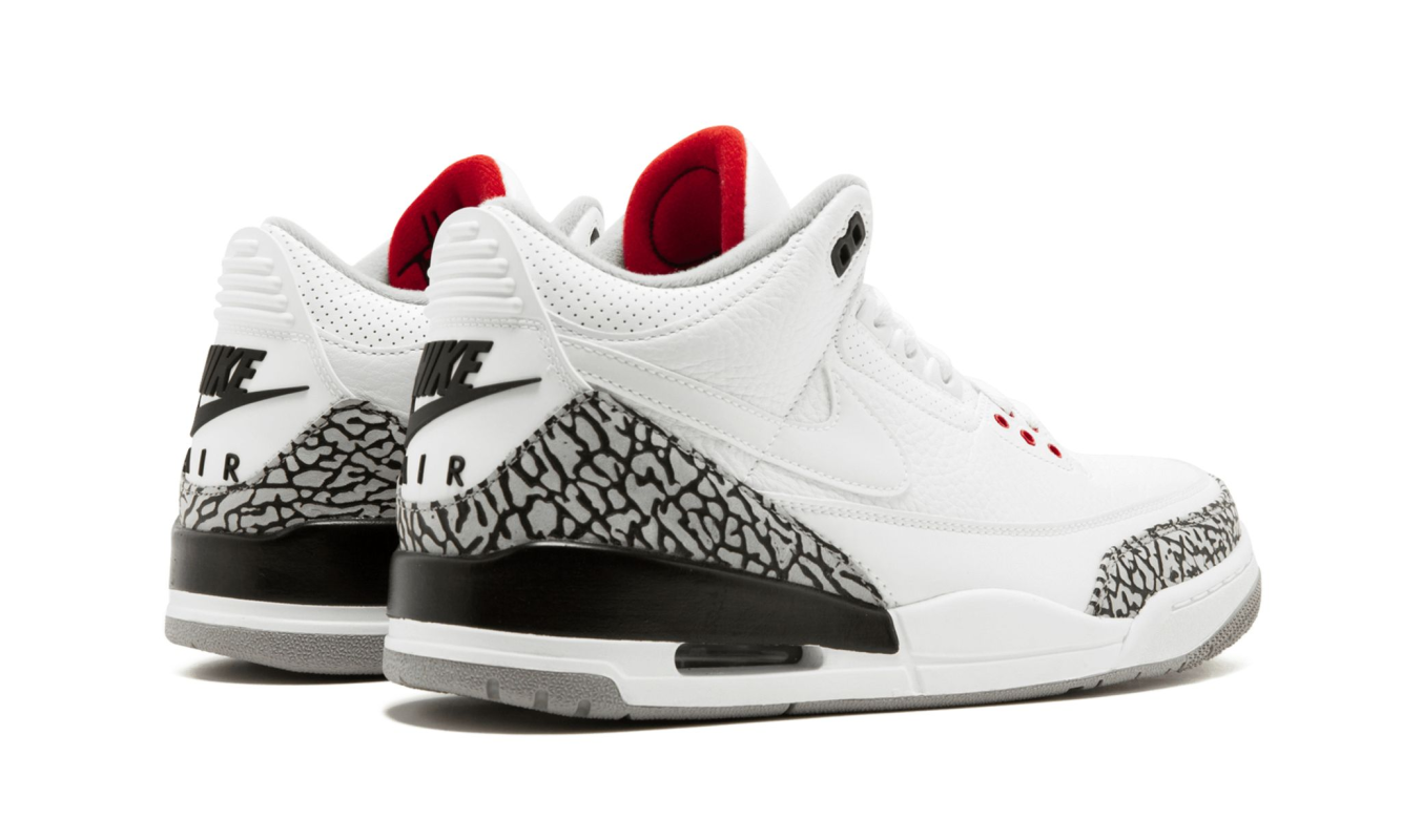 Air Jordan 3 Retro JTH NRG 'White Cement'